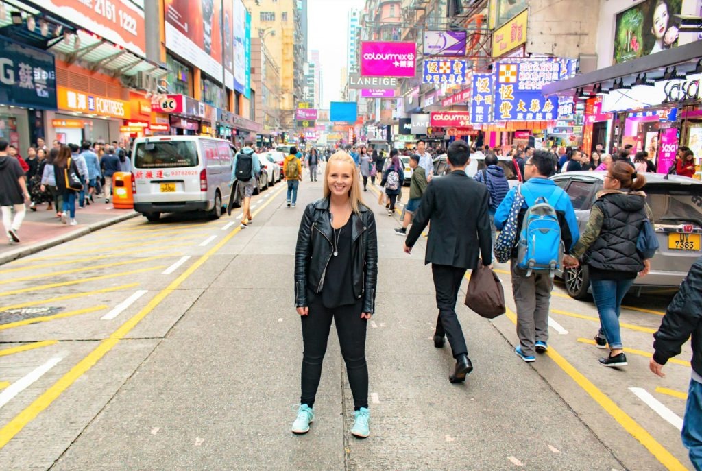 Hong Kong streets, Reachinghot travelblogger
