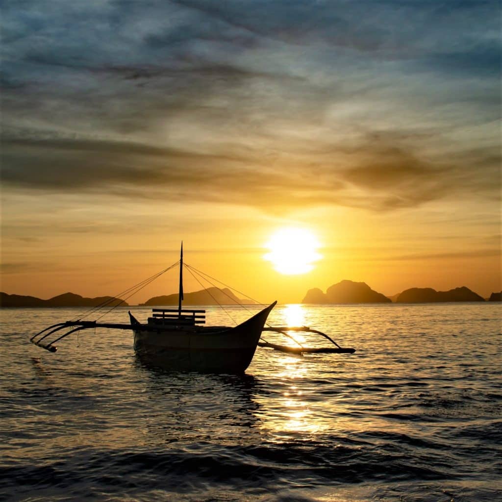 Las Cabanas Beach, El Nido, Philippines