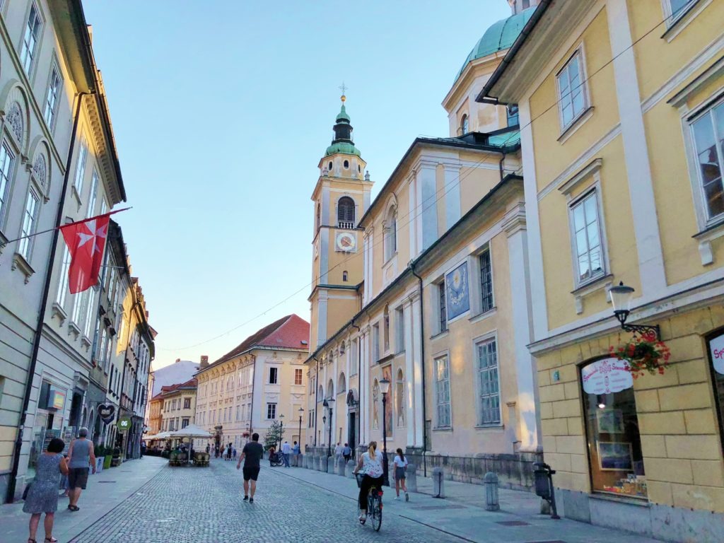 Old Town of Ljubljana, Slovenia
