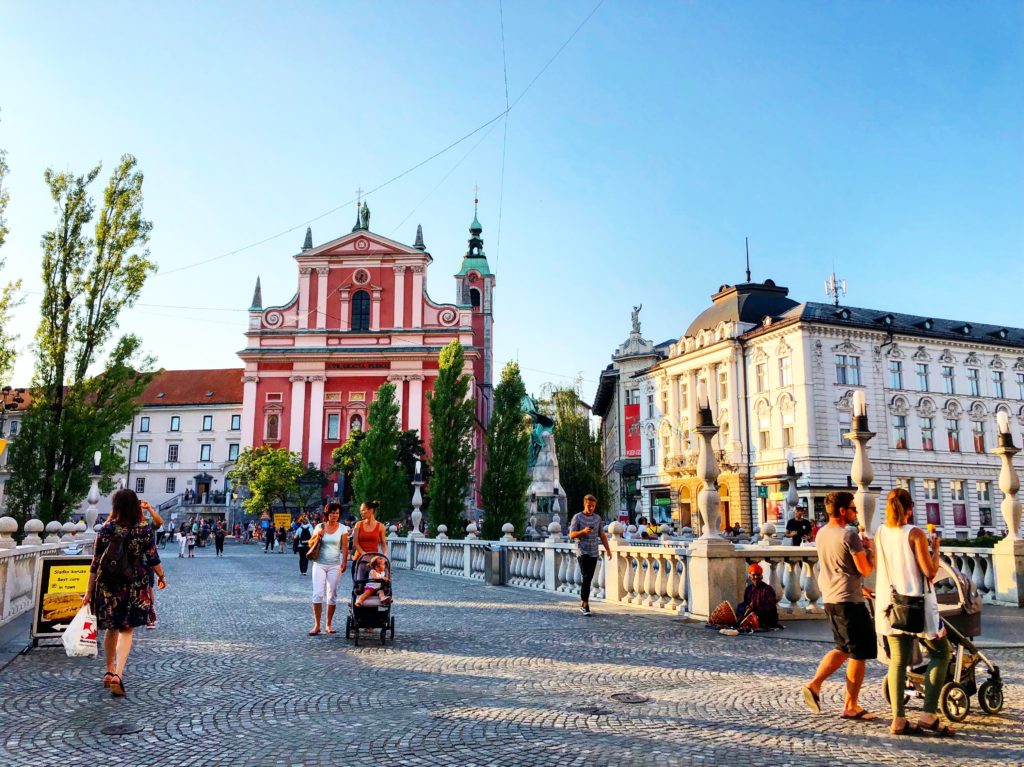 Old Town of Ljubljana, Slovenia