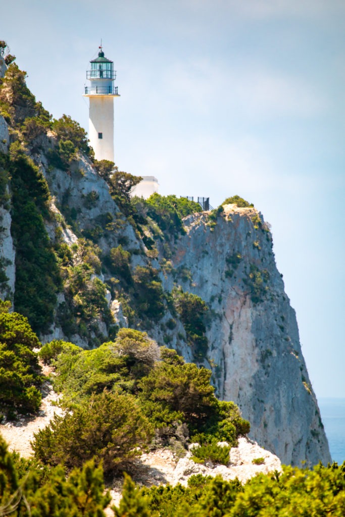 Lighthouse of Lefkada island, Greece