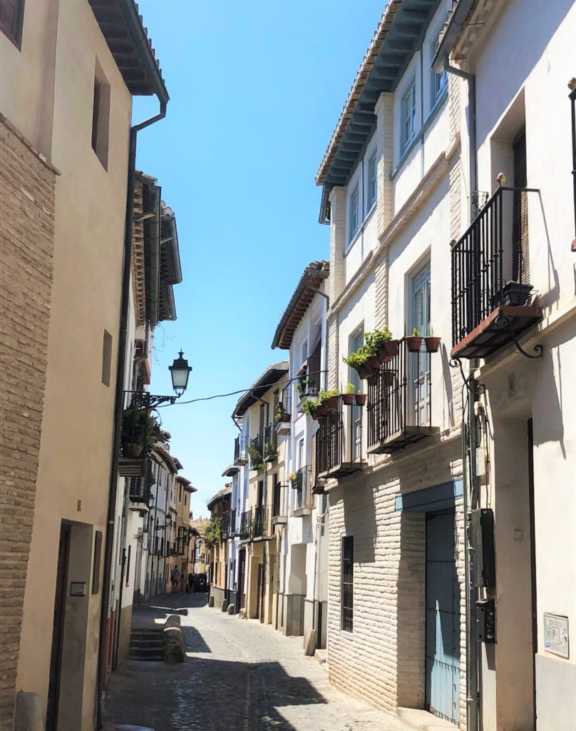 Streets of Albaicín, Granada