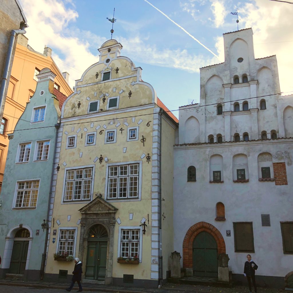 Three Brothers, Riga Old Town, Latvia