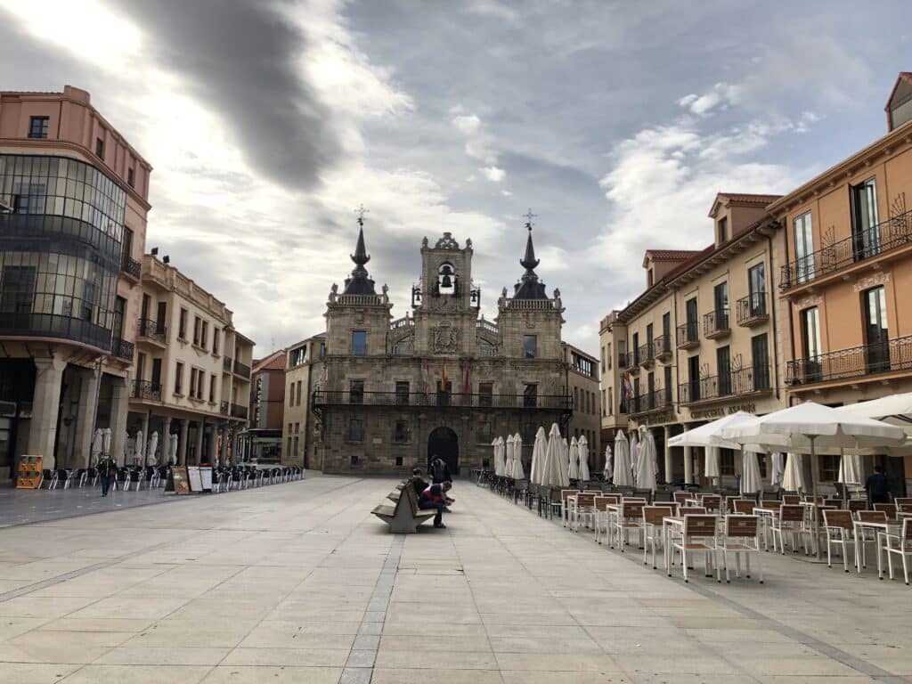 Plaza Mayor in Astorga